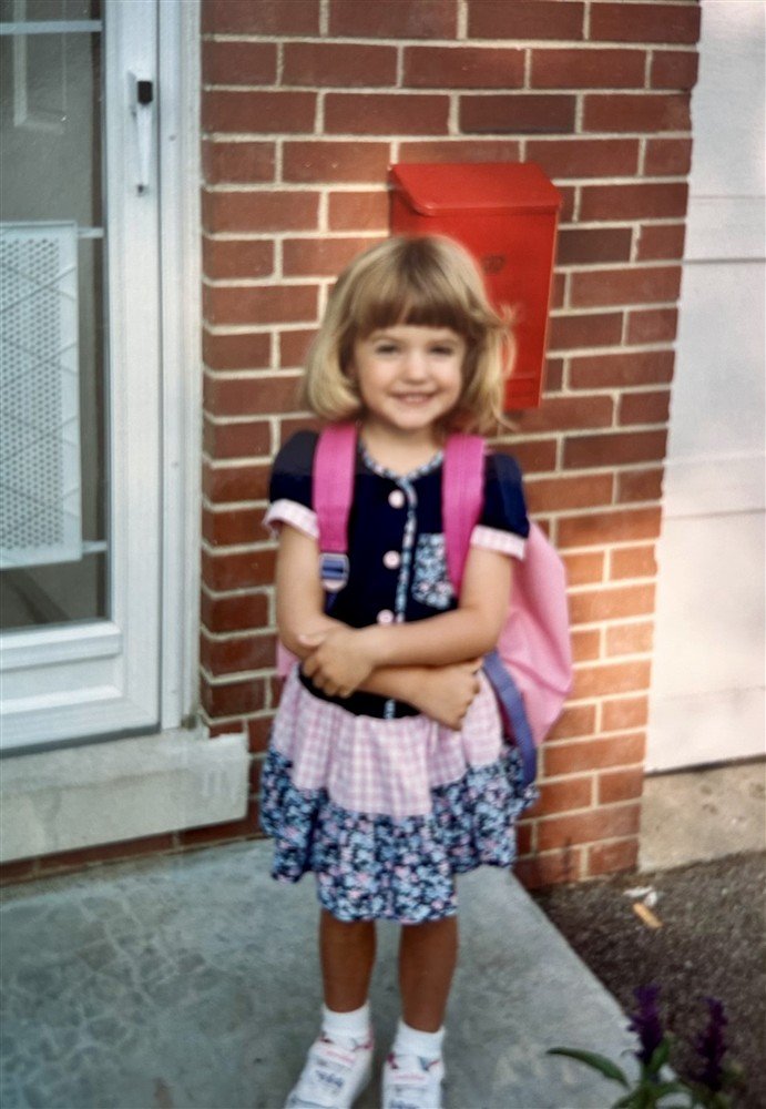 Ms. Amanda as a child